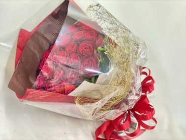 プロポーズ　赤バラ33本の花束｜「彩季舎」　（群馬県高崎市の花キューピット加盟店 花屋）のブログ